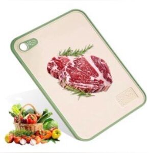 Double Wheat Straw PP Cutting Board (12” x 8”)